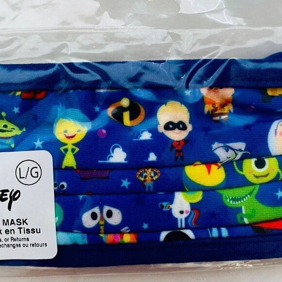 Disney Parks - Face Mask - Pixar Chibi Characters - Picture 3 of 4